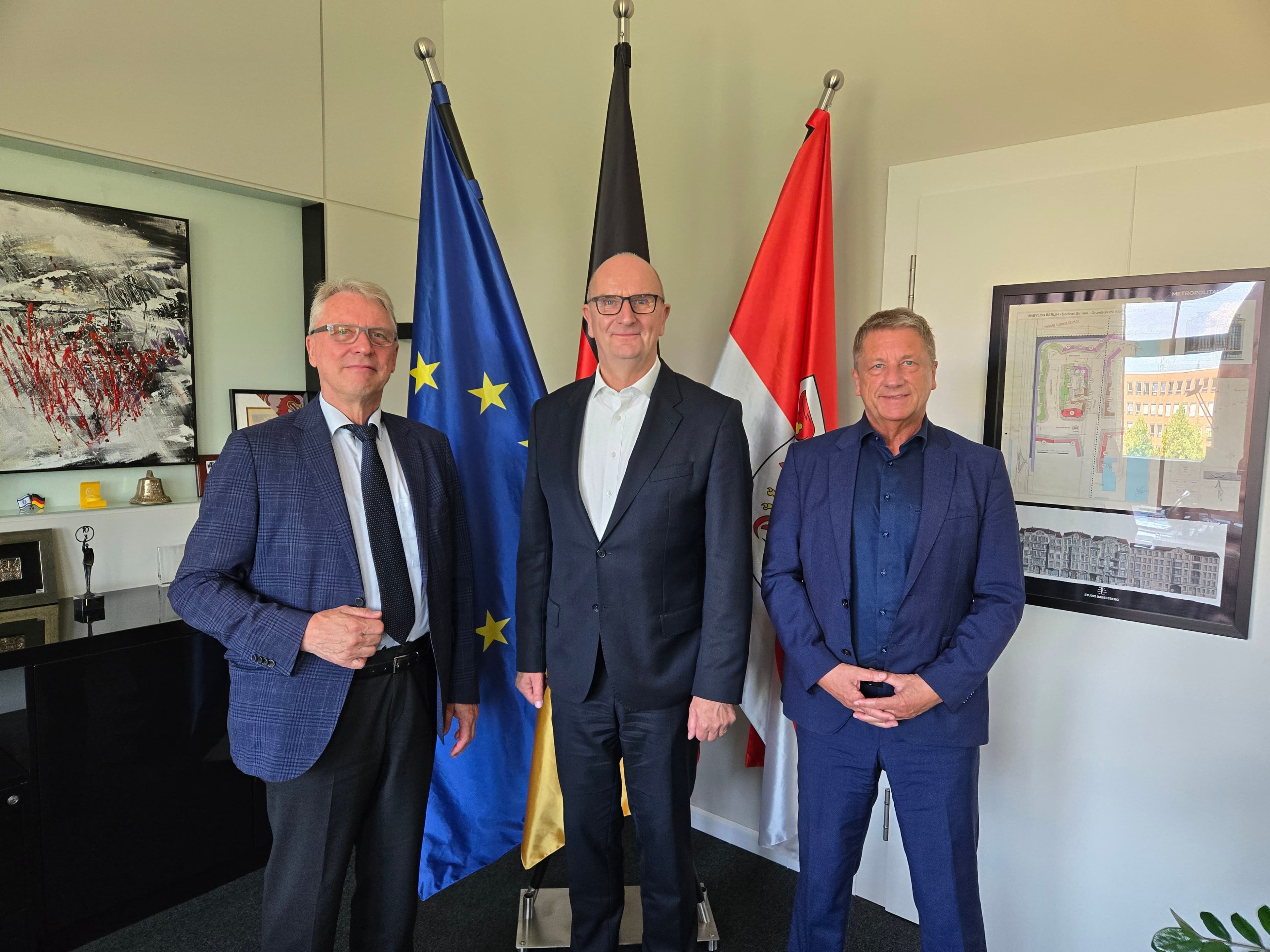 German UDS Presidents Meet Brandenburg’s Minister President